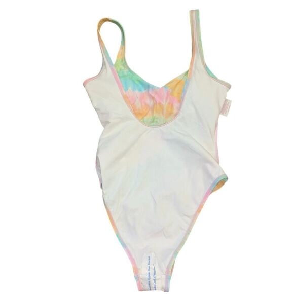 NWOT Stoney Clover Lane X Target Tie Dye Cheeky One Piece Swimsuit Women’s XS - Picture 6 of 11